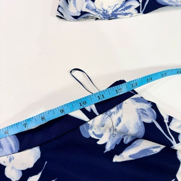 Lulus Dress Set Women Medium Blue Love for Lanai Floral Print Two-Piece Maxi NWT - Picture 3 of 10